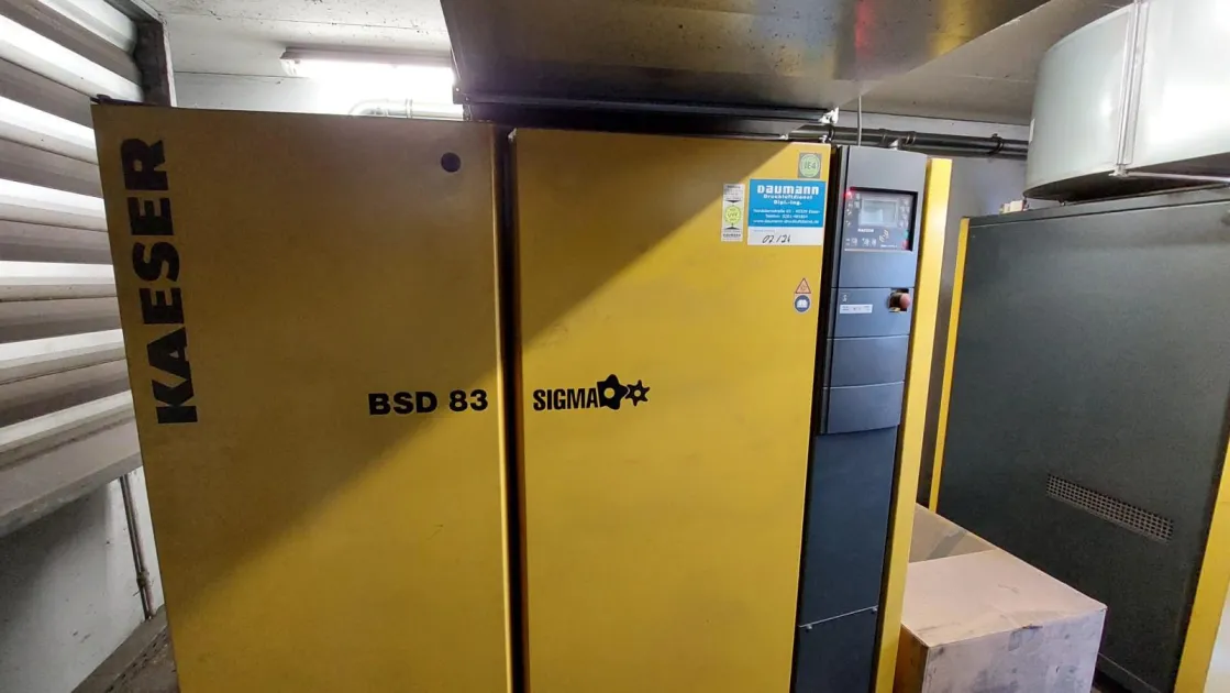 Kompressor Anlage 3x Kaeser BSD 83 in zwei Containern Bild 4