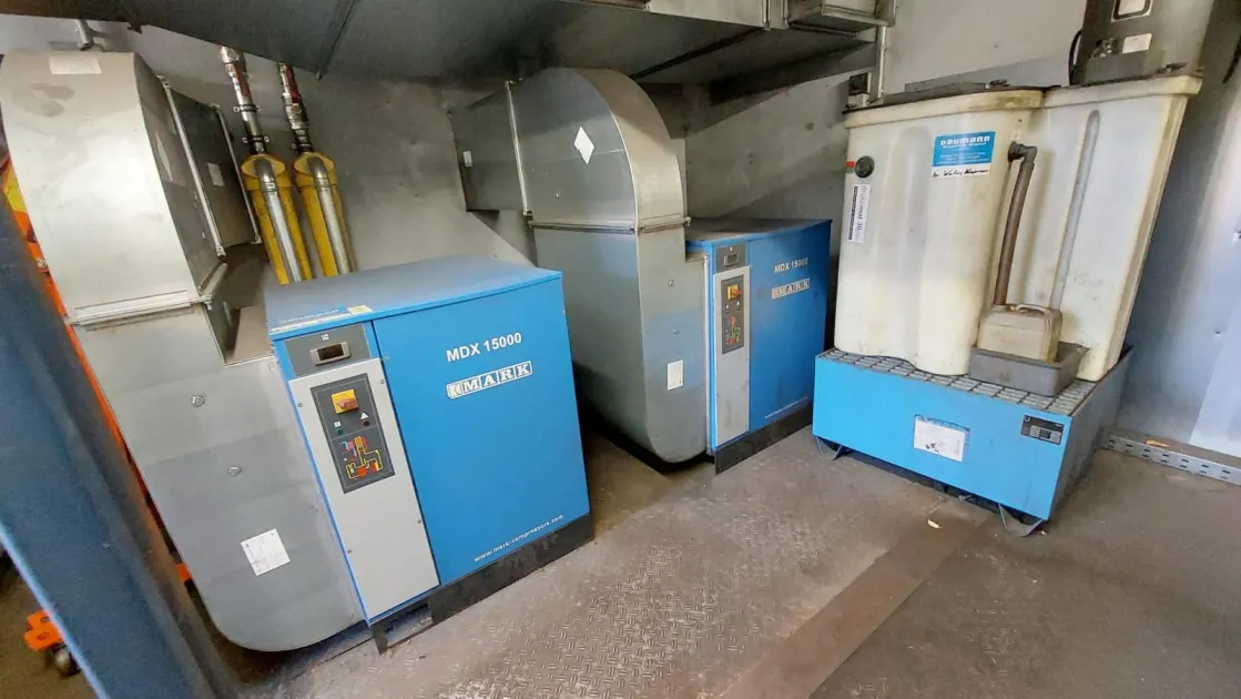 Kompressor Anlage 3x Kaeser BSD 83 in zwei Containern Bild 5